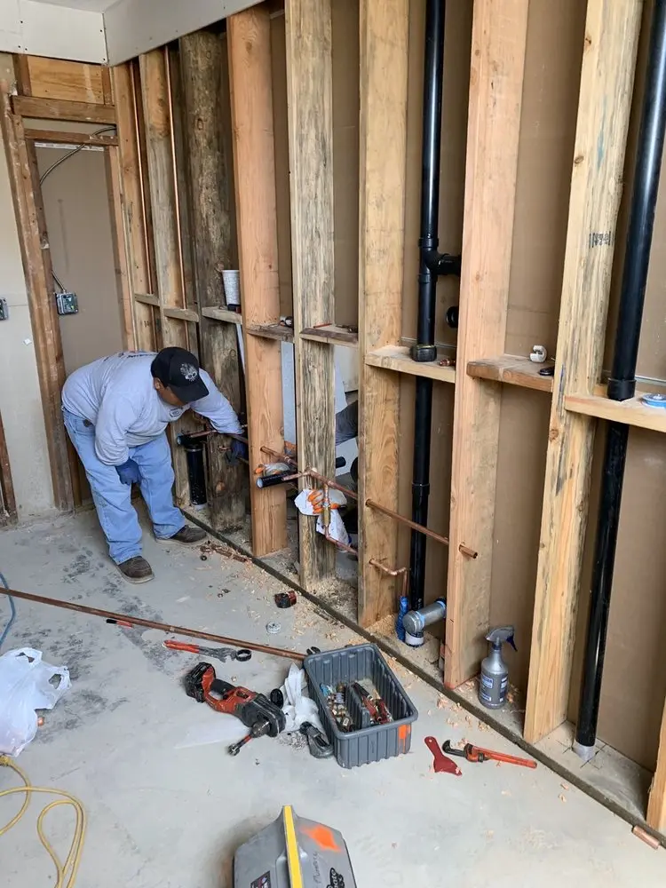 Commercial rough-in plumbing for Gas Line Repair in Lake Worth